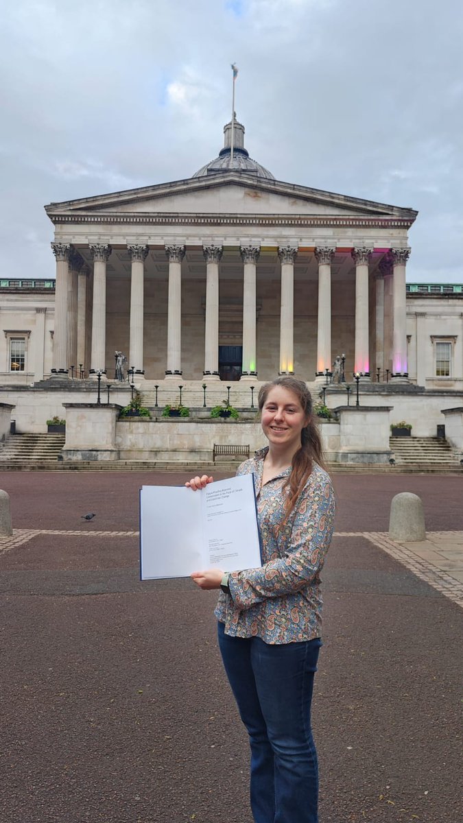 ChloeAMetcalfe's tweet photo. A special thanks to my PhD examiners @SarahMDurant and @ReganEarly! https://t.co/09PPQkS5jz