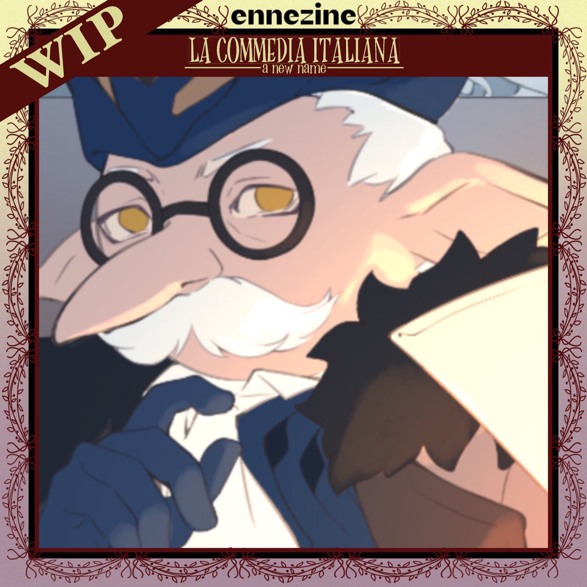 We took some time off but we are all working hard! 
We desperately want to show you more, stay tuned because we have so much more♡

@_pillowforte 's wip

#genshinimpact #ennezine #wip #pulcinella