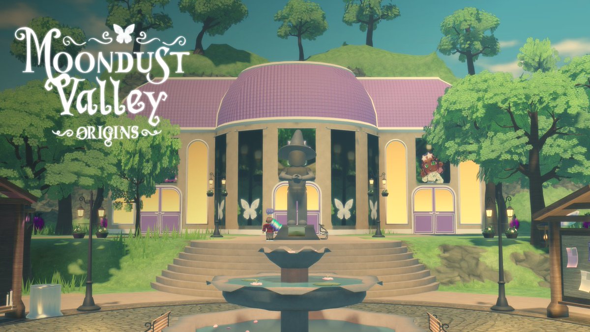 BloomTaleStudio's tweet photo. 🌸Update 0.7 is now out! #MoondustValley
🍃- New map to explore
💡- New inventory system!
🦋- New enemies!
✨- Fixed levelling and rewards!
And more!🎉 https://t.co/HcWj15cmLQ