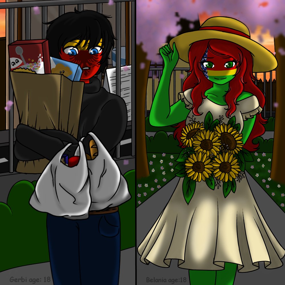 InterestsThat's tweet photo. countryhumans version: Gerbi and Belania
#countryballmemes #countryhumansnextgen
#countryhumans #polandball #gerpol #germanyxpoland #canonship #ship #countryhumansgermanyxpoland #niemcyxpolska #gerbania #albania #germany #gerland #gerussia #poland ##countryhumanspoland https://t.co/f1MxKjCMs6