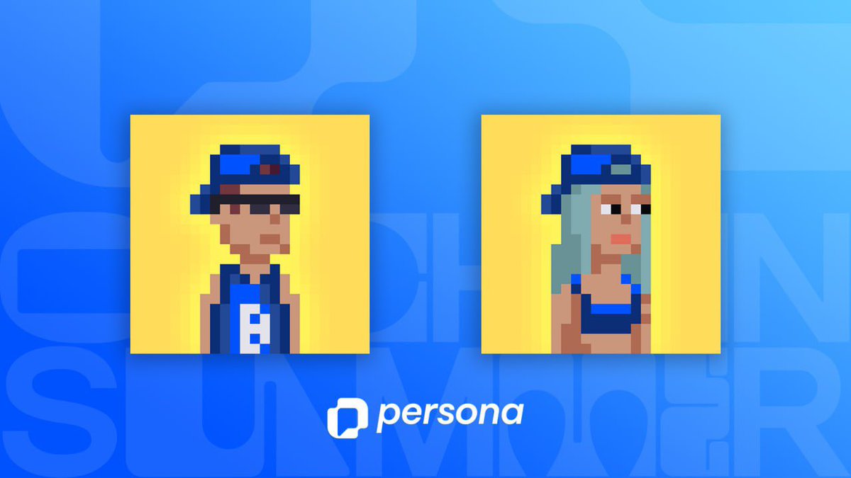 personadotart's tweet photo. Mint the Onchain Summer Edition 🏖️☀️personas for free and unlock exclusive rewards!

These are the first two personas to be minted🔥👀

#1 - https://t.co/oCtKj70l6n

#2 - https://t.co/sPH3bb35I4 https://t.co/5qp1GJh5Ca