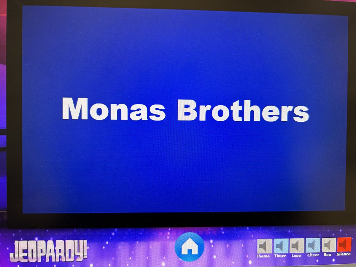 Loved hosting Jeopardy on July 1 for <a href="/MCW_InfDz/">MCW Infectious Diseases</a>! 
So proud of coming up with this category (😬) &amp; creating content all the way from Steno/ Pseudo/Aeromonas to messing up people with Parvimonas’s inclusion! (How did an anaerobic GPC end up w ..monas name?)
<a href="/IdBowl/">IDBugBowl</a> <a href="/adarsh_bhimraj/">Adarsh Bhimraj</a>