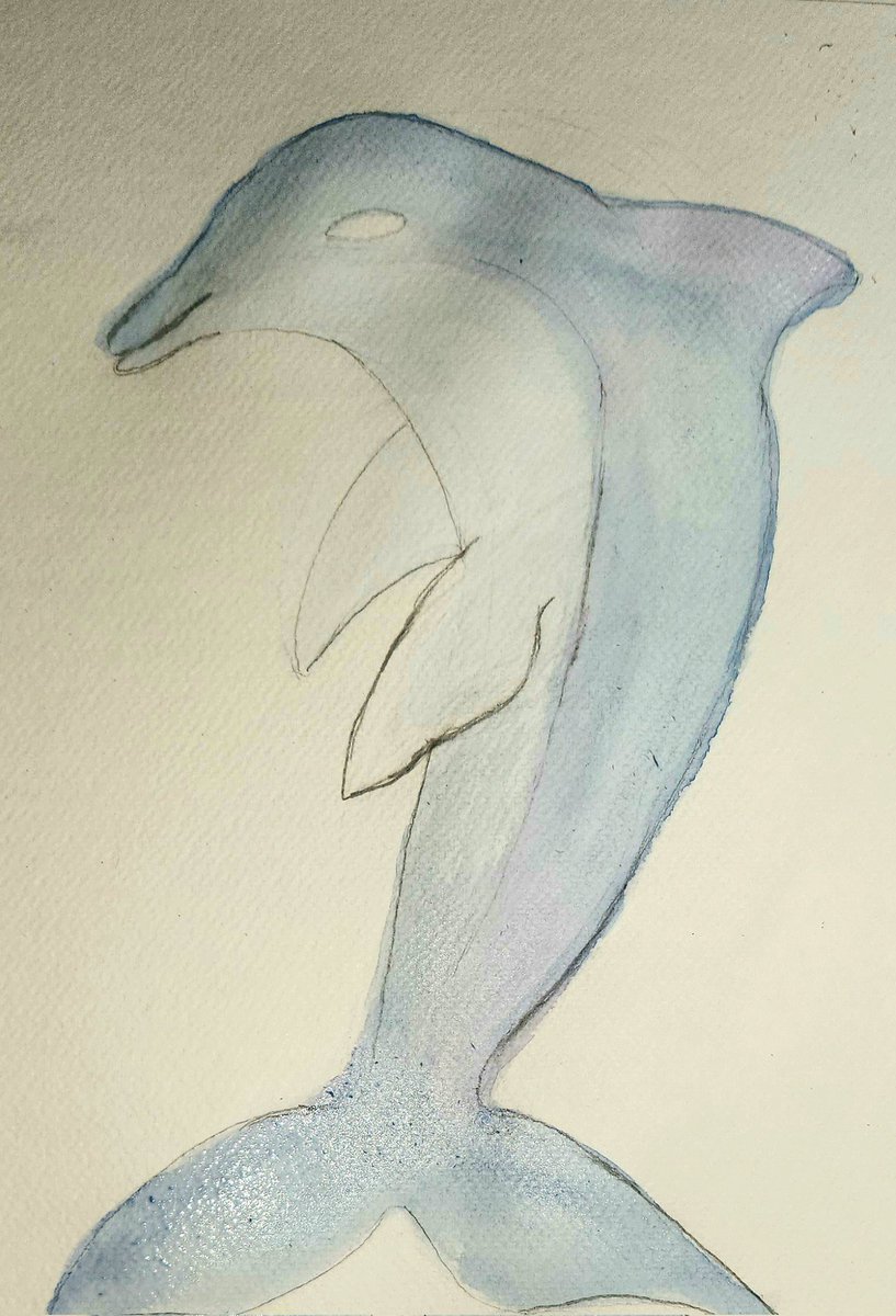 shay_sweatt's tweet photo. Scenes from the ocean: A Dolpin playing.
#everdaywatercolor #painting #artpiece #fineart #drawing #OceanWonders #OCEANFRIENDS #sea #Dolpin #watercolorpainting #ArtisticExpression #artists #Brushstrokes https://t.co/9HzFIU7TrX