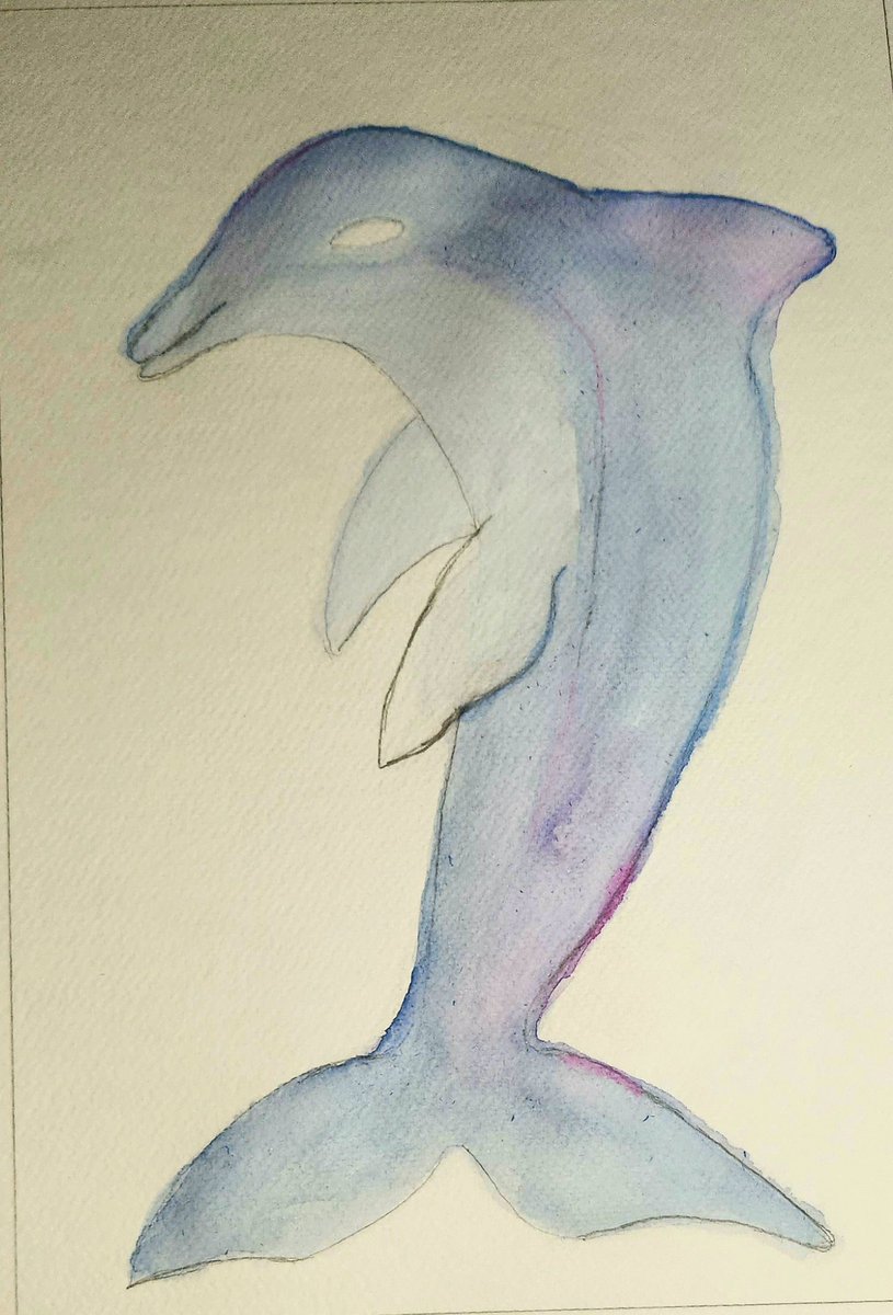 shay_sweatt's tweet photo. Scenes from the ocean: A Dolpin playing.
#everdaywatercolor #painting #artpiece #fineart #drawing #OceanWonders #OCEANFRIENDS #sea #Dolpin #watercolorpainting #ArtisticExpression #artists #Brushstrokes https://t.co/9HzFIU7TrX