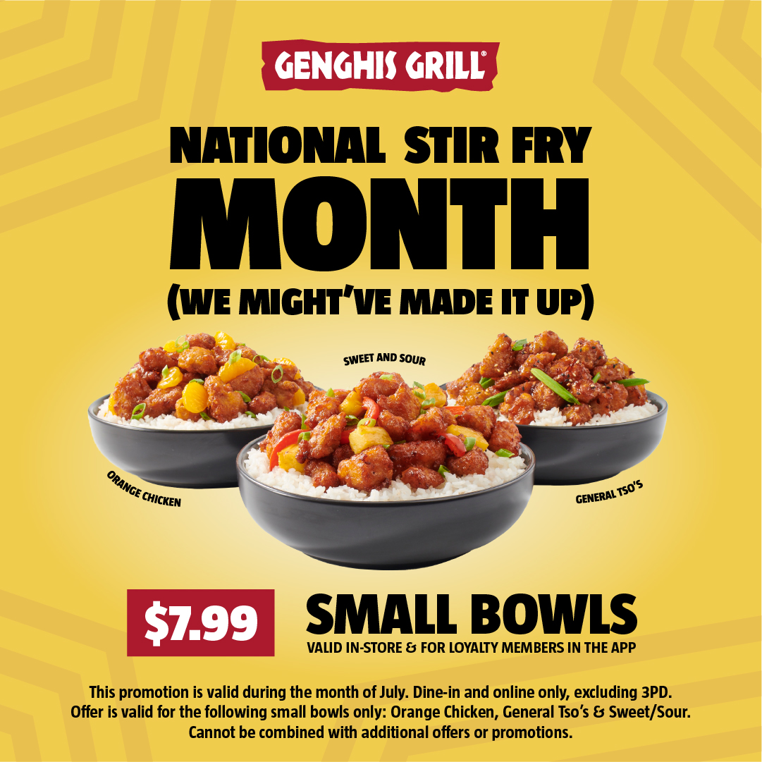 Genghis Grill tweet media