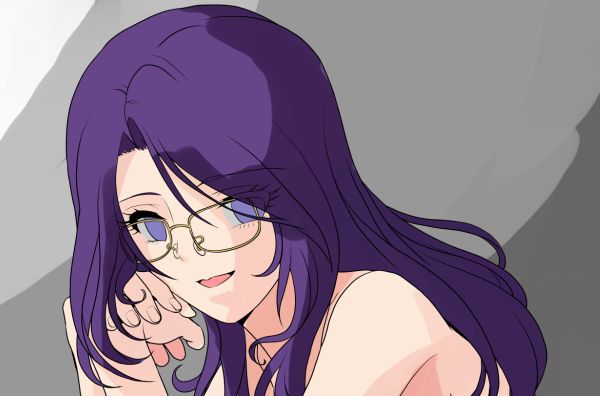 おはようございます!
朝お絵かき。
塗り塗り。
まずはざっくりと色を置いていきます。 