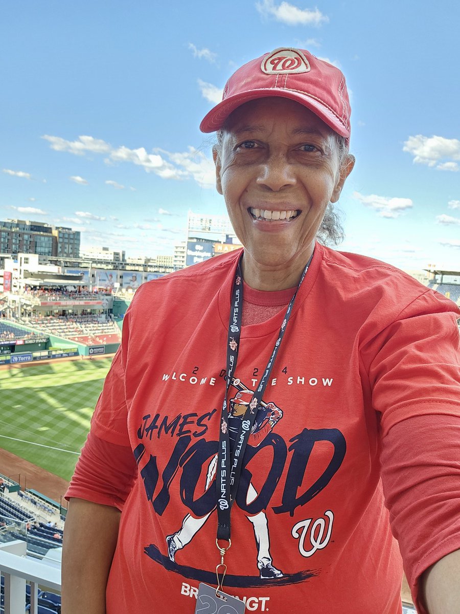 m_tilghman's tweet photo. Couldn't miss seeing  James Wood (50) make his MLB debut ⚾️ tonight with the @Nationals ‼️ Welcome home to the DMV🎉 @jwood_29 // #NATITUDE    @MLB #FutureStartsHere @Nationals https://t.co/g4aCxrt9fD