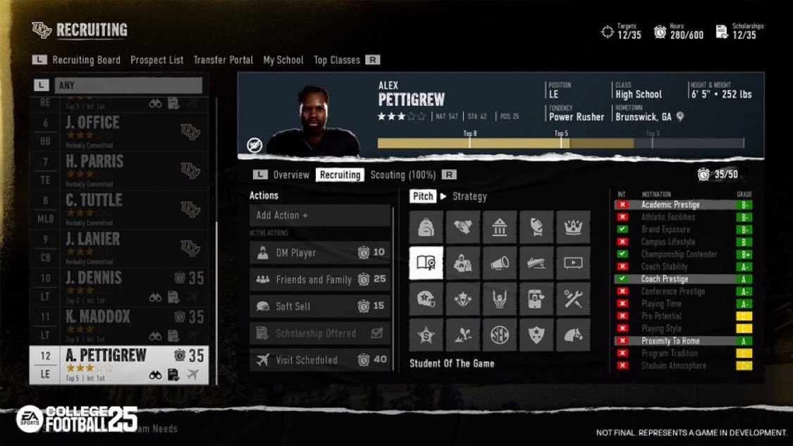 bordeauxyoutube's tweet image. It’s time to break down this first look at College Football 25 Dynasty recruiting in a million different ways