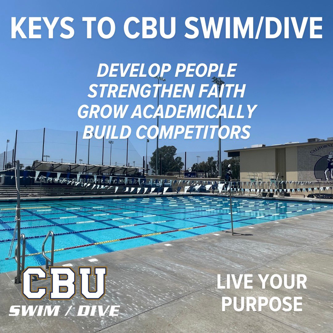 California Baptist Swim/Dive tweet media