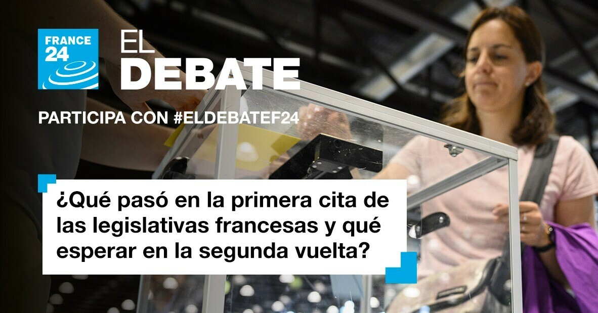France24_es's tweet photo. @Mariaclaguirre 🇫🇷🗳️ Nuestras invitadas de esta noche:

💬 Luisa Corradini (@loucorradini), socióloga y especialista en relaciones internacionales

💬 Ivana Merlo-Rodríguez (@IMerloRodriguez), politóloga y docente

📡 Señal en vivo⤵️
  https://t.co/GVqNmOJhTO https://t.co/wRErL6yWPX