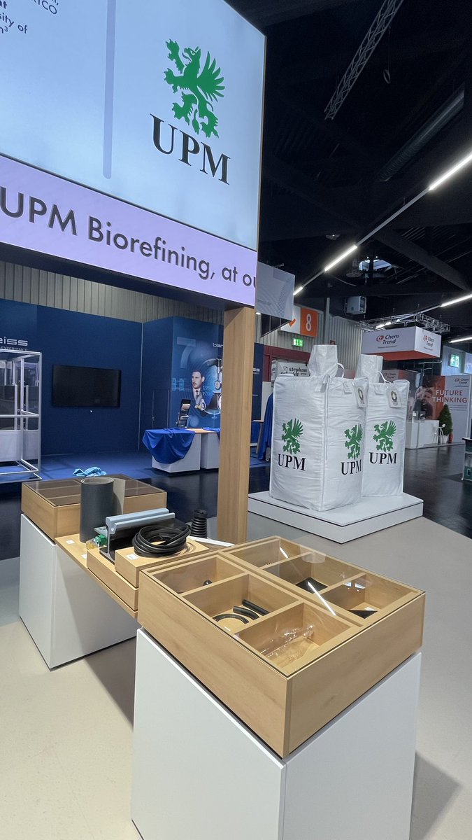 At #DKT2024 in #Nuremberg, where the #rubber industry meets, <a href="/UPMGlobal/">UPM</a>‘s "TOWARDS NET ZERO with Renewable Functional Fillers" booth (9-527) shows impressively that more #sustainability in the #rubber industry is definitely possible!
#noexcuses #RFF #netzero #CO2negative