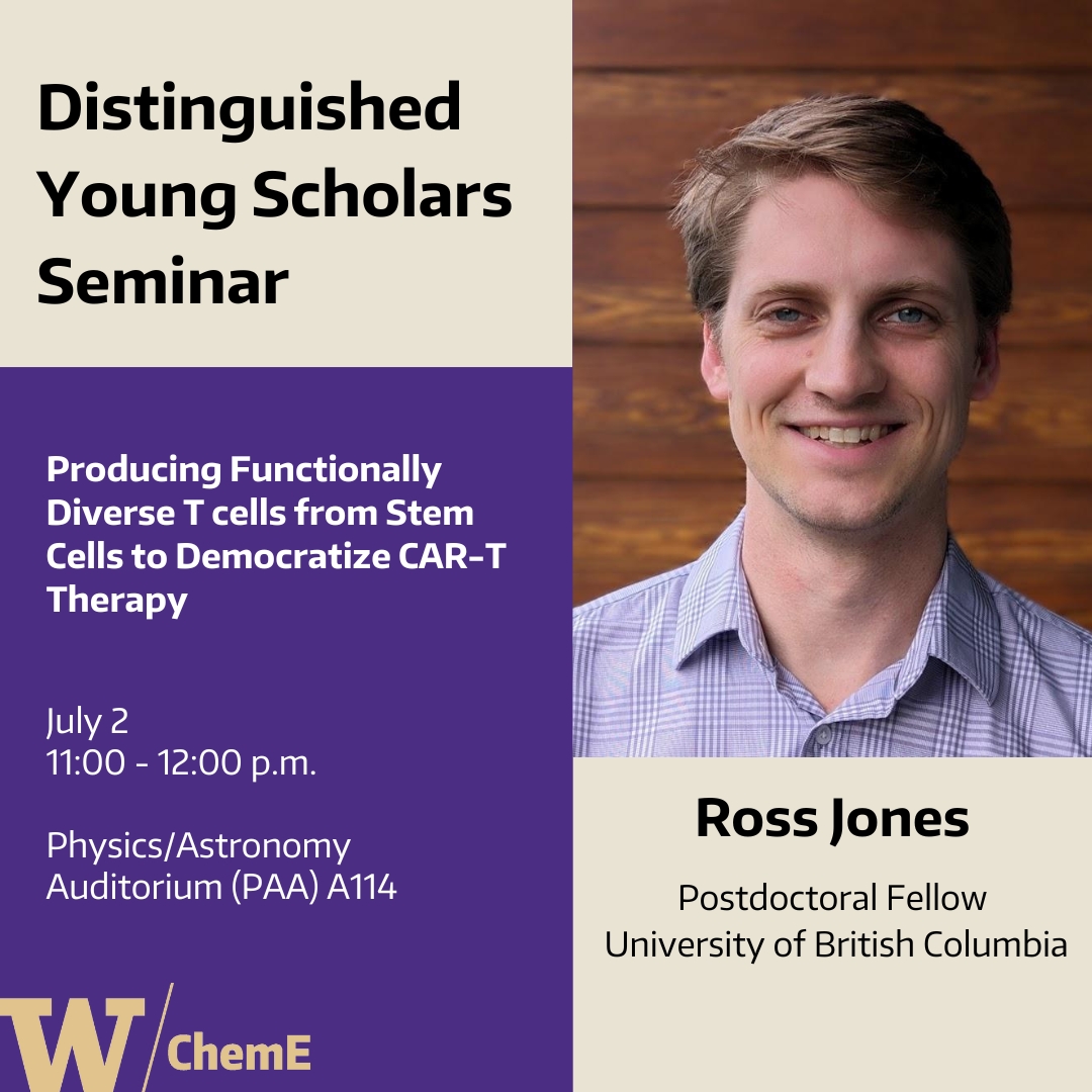 UW Chemical Engineering on X: "DYSS 2024 TODAY! Ross Jones ...