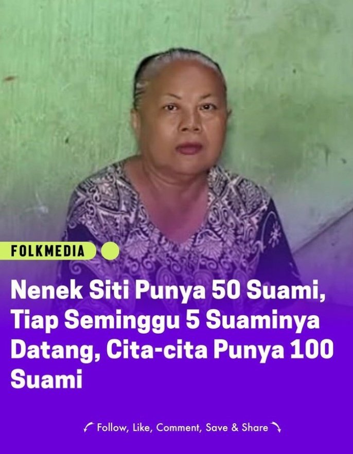 Perasaan 1 aja udah ke walahan. Pro banget sih neneknya😆😭

Info postingan ⬇️

A Thread