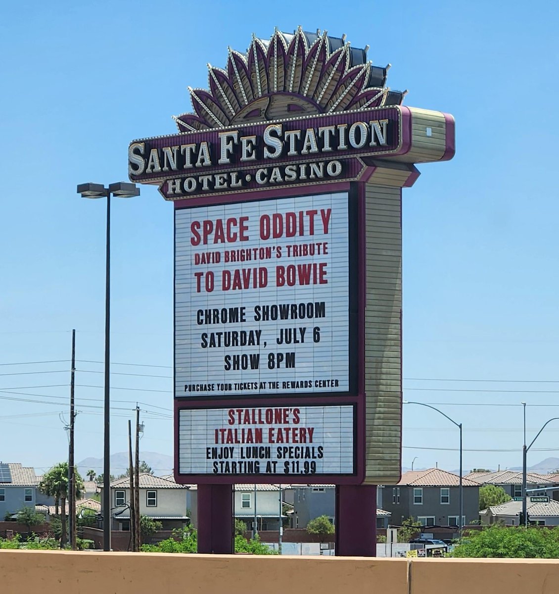 LetGoMoses's tweet photo. Hello. Everyone!!!!  This Saturday, July 6th, Space Oddity—David Brighton’s Tribute to David Bowie will be at Santa Fe Station in Las Vegas. 
For tickets, please visit https://t.co/CcY2PbjTqf https://t.co/TLMpDsP3ra