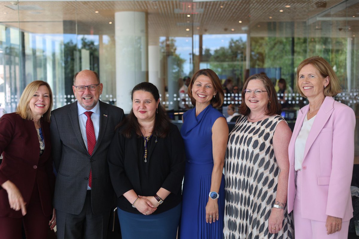 It was an honor to host the launch of <a href="/WINS_org/">WINS</a> publication ‘Voices of Ukraine, Volume 2: Nuclear Security in Times of War’ together with my colleagues <a href="/OMarkarova/">Oksana Markarova</a> &amp; <a href="/NorwayAmbUSA/">Ambassador Anniken Huitfeldt</a>. Courageous testimonies that are crucial in shaping a safer future for all. Slava Ukraini! 🇺🇦