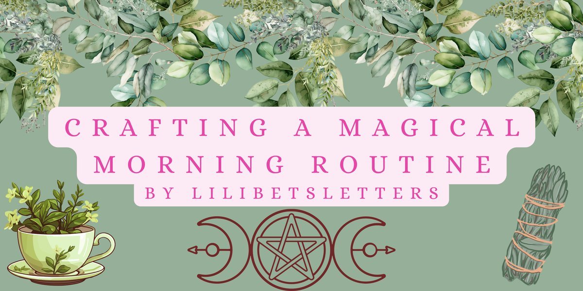 Check out my newest post on Crafting a Magical Morning Routine🌸. Please subscribe and share for free to my website to stay updated with future posts!

open.substack.com/pub/lilibetsle…