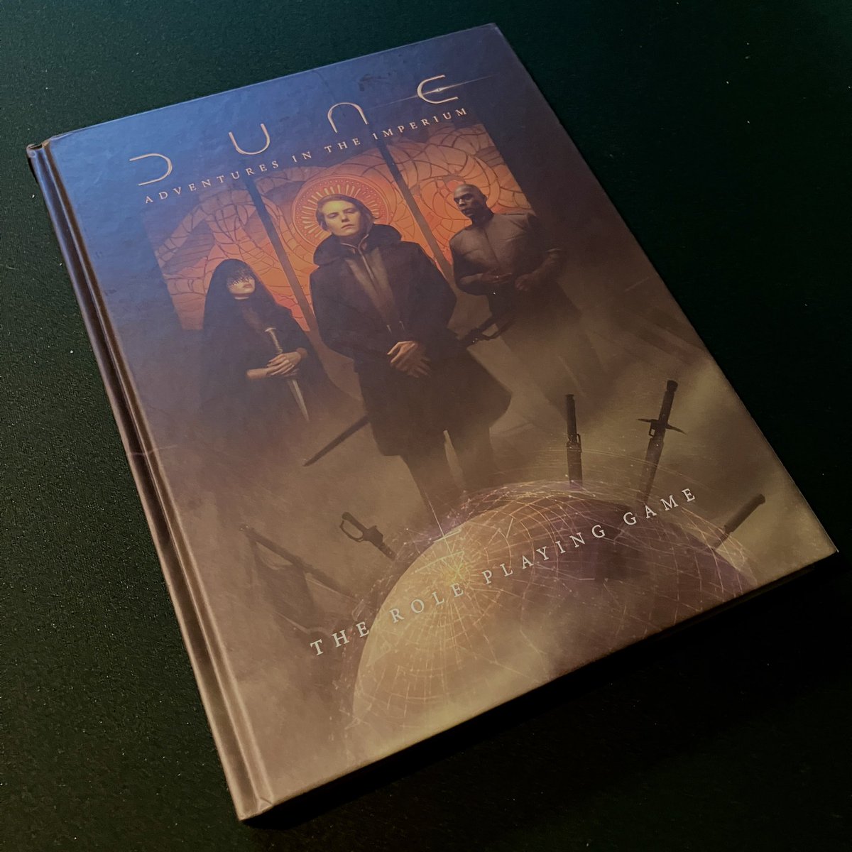 Next RPG on the read list. Going to make sure I run a game that would make Frank Herbert mad