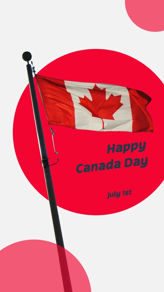 Happy Canada Day! Let's celebrate our diverse and beautiful nation from coast to coast. Honour our rich history, culture, and unity that makes Canada special. Enjoy BBQs, fireworks, and time with loved ones to honour the true north, strong and free. 🇨🇦💥🍁
