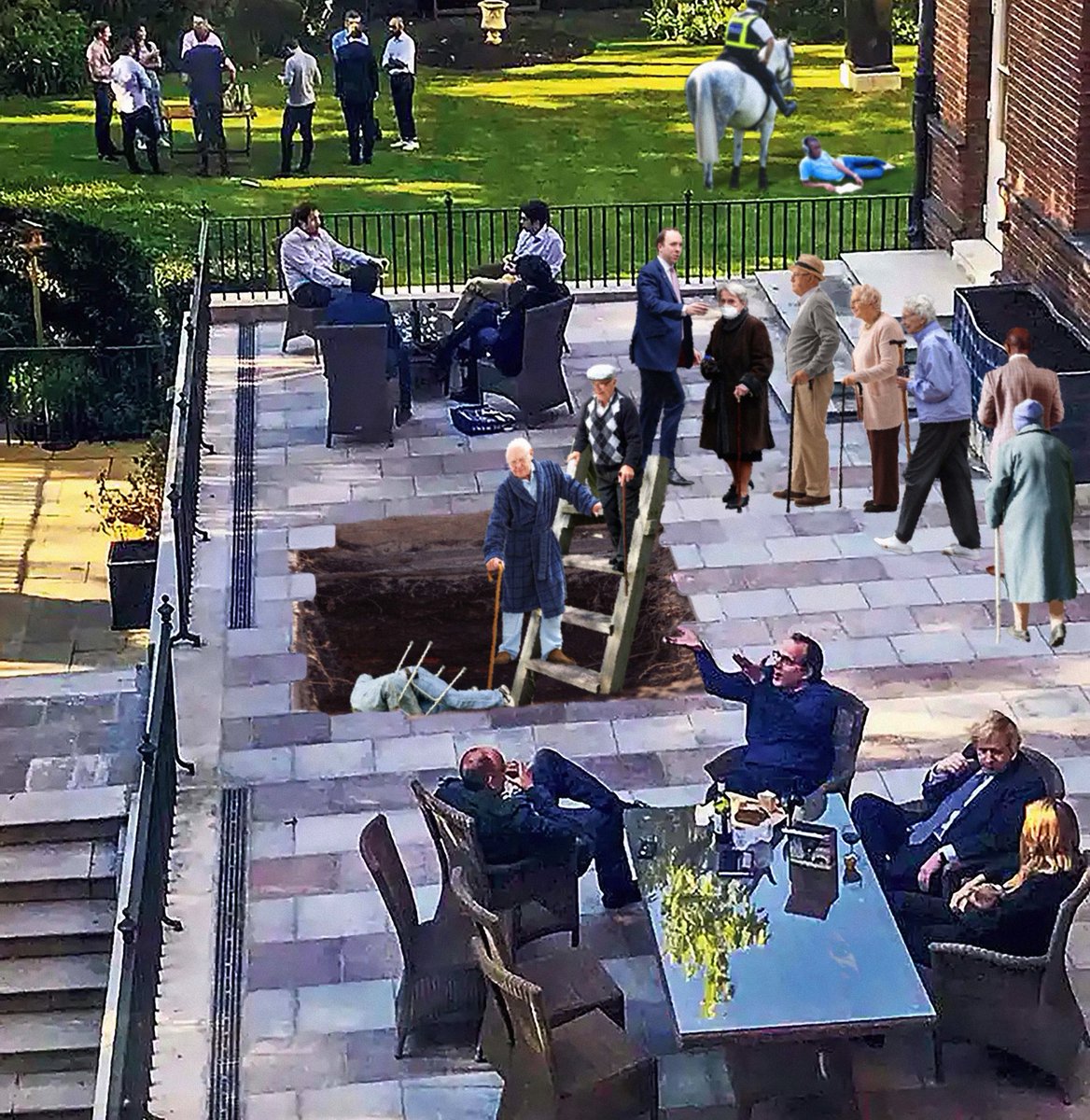 electikk2's tweet image. They partied on while our friends and family died alone.

#ToryDemocide
#PartyGate