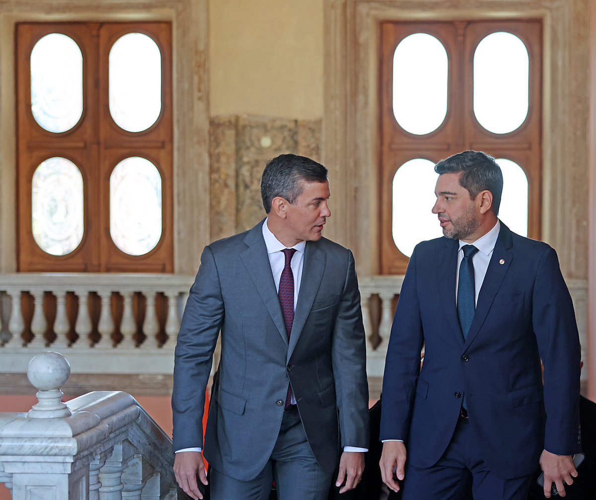 Todo listo para acompañar a mi querido amigo y compañero, presidente <a href="/SantiPenap/">Santiago Peña</a> quien brindará su primer informe de gestión, ante el Congreso Nacional. Es el resultado de nuestra tarea en 10 meses de gobierno, que la desempeñamos con mucho esfuerzo y patriotismo. Es apenas el