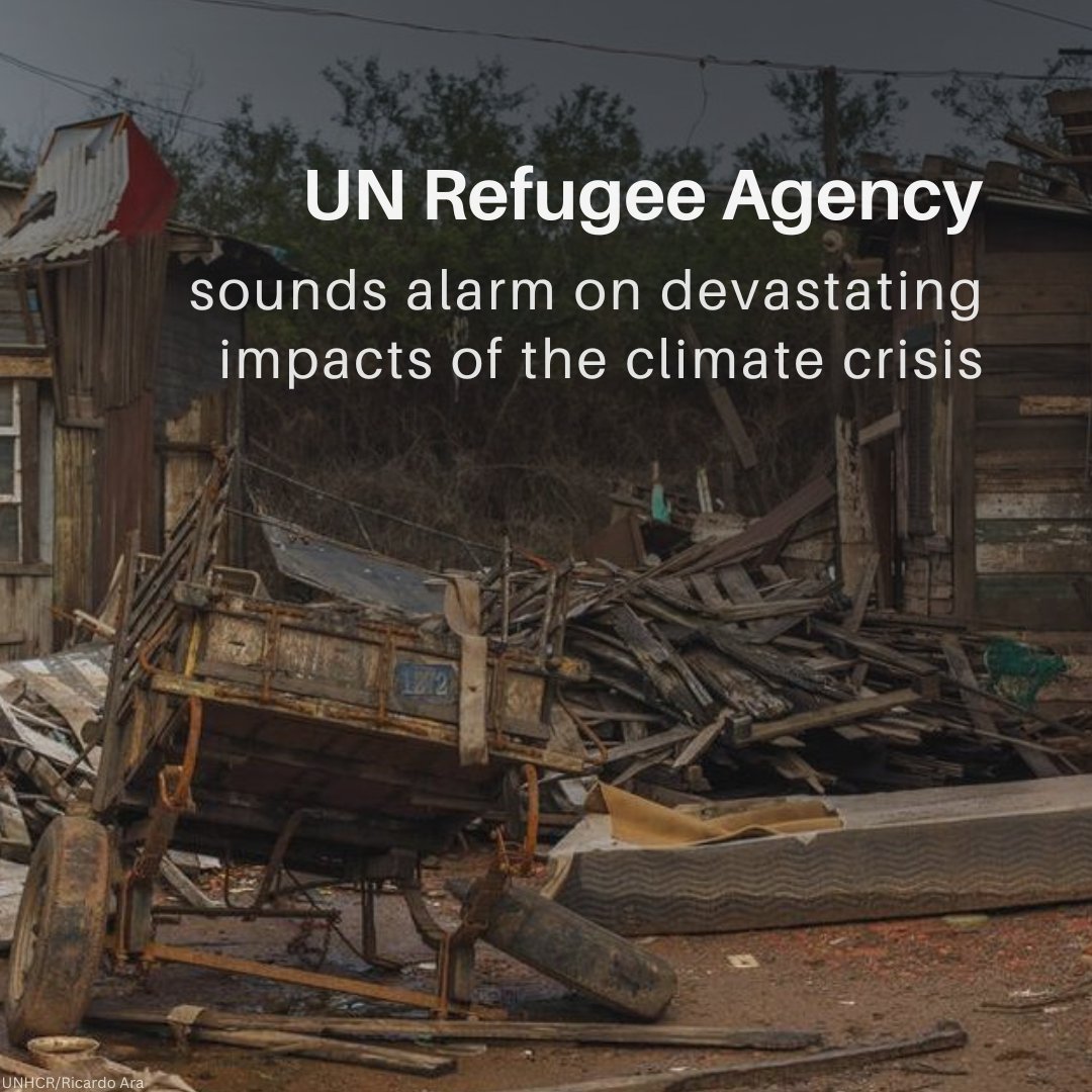 Extreme weather and natural disasters are intensifying the hardships faced by displaced communities worldwide. Many are forced to relocate multiple times, starting anew with each move.

@refugees calls for urgent action to support these vulnerable groups: bit.ly/3L9KiQ2