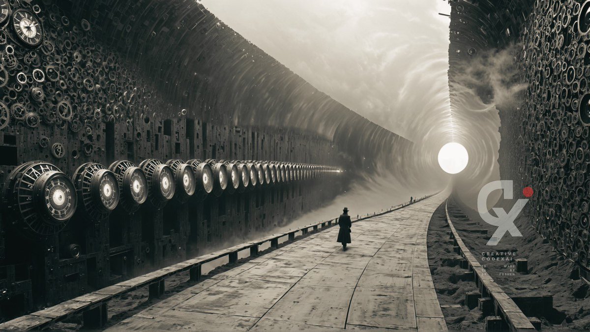 ROSHENDILAN's tweet image. Path Of Progress
:
Embrace the journey through the gears of time towards a brighter tomorrow. #PathOfProgress 🛤️⚙️🌟 #creativecodexai #aiartcommunity #aiartwork