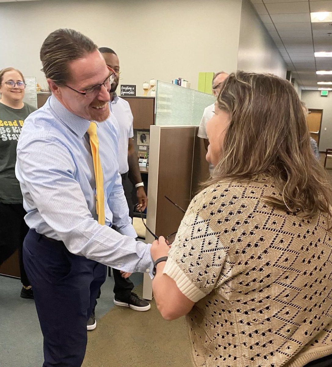 SaltLakeCC's tweet photo. #SaltLakeCC is thrilled to welcome our new president, Dr. Greg Peterson. July 1 was Pres. Peterson’s first day, and he hit the ground running, meeting many of our dedicated faculty and staff. We can’t wait to see what the future holds! https://t.co/Z2CKiOLxlu https://t.co/whAO5qJzjS