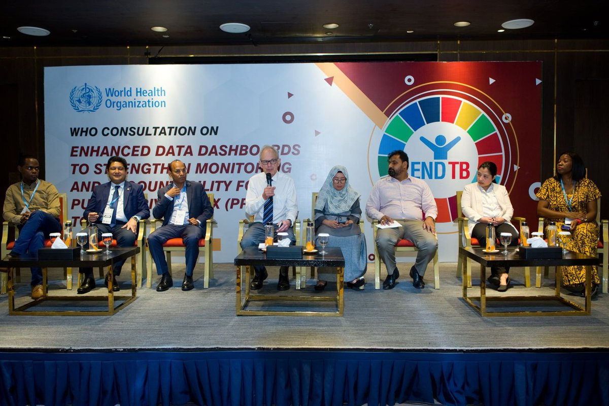 HMonica_Dias's tweet photo. @WHO special consultation on enhanced #TB-PPM data dashboards supported by @gatesfoundation
brought together PPM priority countries &amp; partners, shared experiences &amp; best practices in strengthening monitoring &amp; accountability of private sector providers in the #EndTB response. https://t.co/A5pljZzP8d