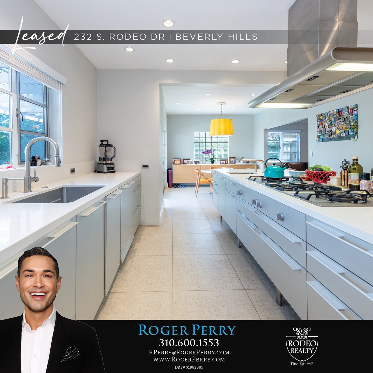 RogerPerryLA's tweet image. LEASED!! 

232 S Rodeo Dr
Beverly Hills 

4 Bed•3.5 Bath • 3,501sqft • 7,012sqft lot

Contemporary Spanish on World Renowned Rodeo Drive! 

#InEscrow #sold #realestate #realtor #luxurylifestyle #luxuryhomes #luxuryrealestate #losangeles #belair #hollywood #celebrityhomes