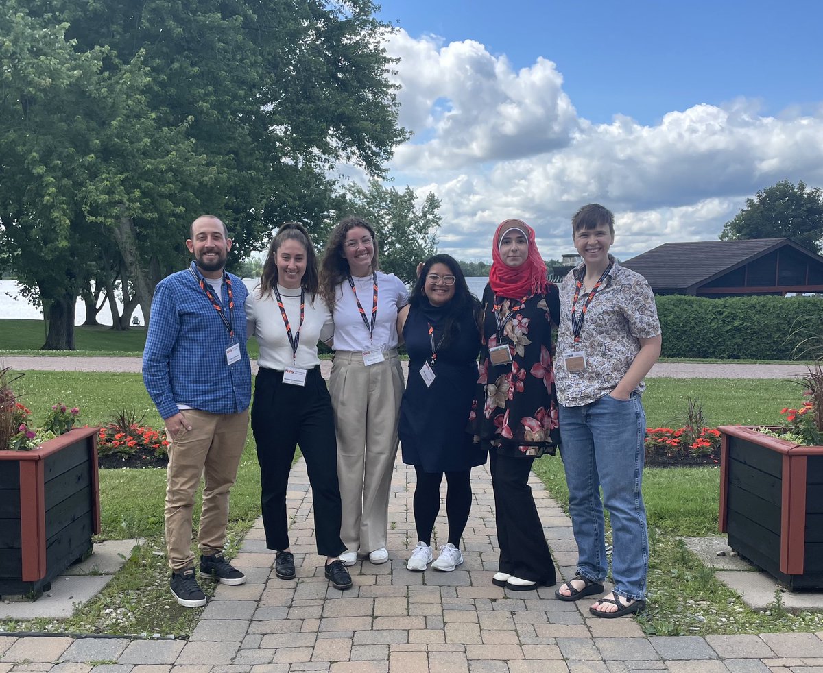Morgan MacNeil (@morganxmacneil) on Twitter photo Had the pleasure of blogging and interviewing alongside my fellow PRF-Correspondents last week <a href="/NAPainSchool/">North American Pain School</a> 🙌🏻 #NAPainSchool
<a href="/thatbrass/">Jamie #CeaseFireNow 🏳️⚧️🏳️🌈</a> <a href="/iammadho/">Madelene Faye Ho</a> <a href="/marimeeparent12/">Marimée Godbout-Parent</a> <a href="/RimaElSayed1/">Rima El-Sayed</a> <a href="/PainResForum/">Pain Research Forum</a> Had the pleasure of blogging and interviewing alongside my fellow PRF-Correspondents last week <a href="/NAPainSchool/">North American Pain School</a> 🙌🏻 #NAPainSchool
<a href="/thatbrass/">Jamie #CeaseFireNow 🏳️⚧️🏳️🌈</a> <a href="/iammadho/">Madelene Faye Ho</a> <a href="/marimeeparent12/">Marimée Godbout-Parent</a> <a href="/RimaElSayed1/">Rima El-Sayed</a> <a href="/PainResForum/">Pain Research Forum</a>