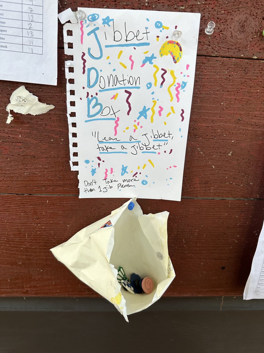 CampNoko's tweet photo. Little free jibbitz library. https://t.co/4ihFTgFITz