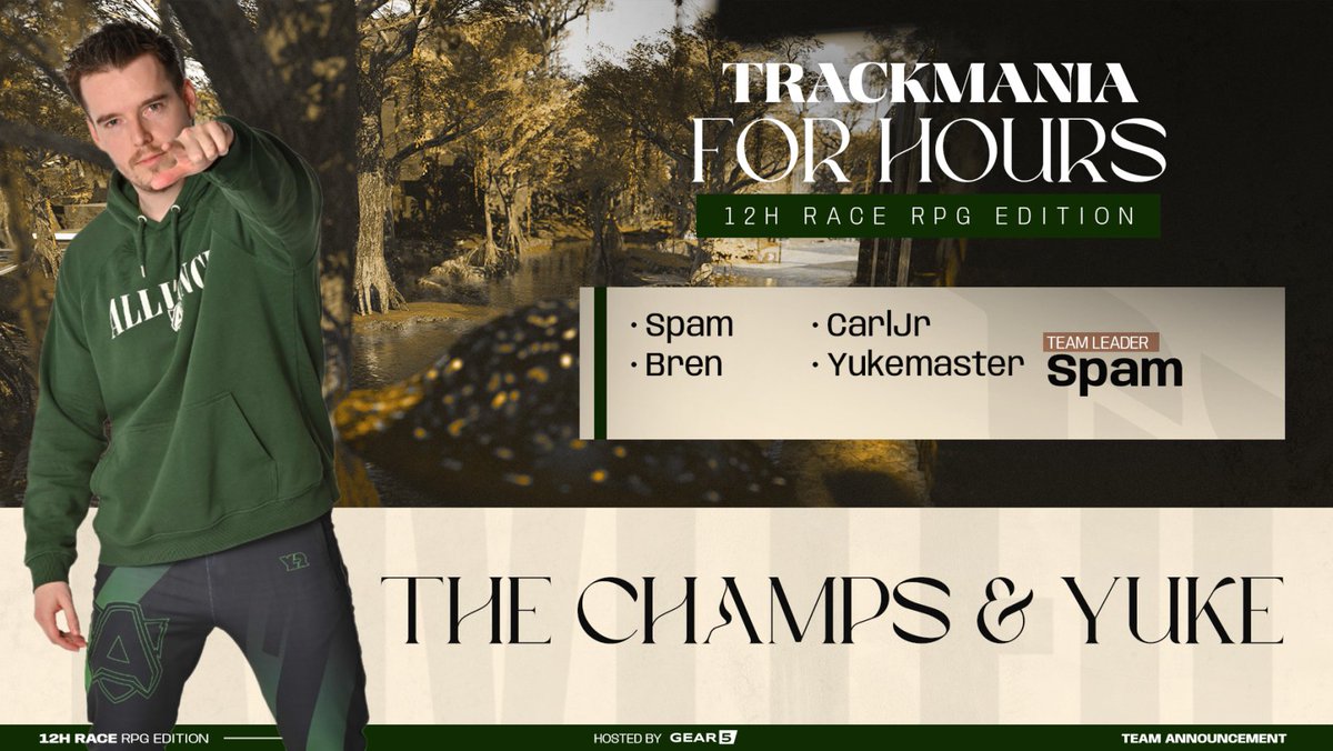 Last but not least, the champs (and <a href="/yukemaster2/">yuke</a> ) unite. Please welcome on track <a href="/Spammiejj/">Spammiej</a> <a href="/Bren_TM2/">Bren</a> and <a href="/CarlJrtm/">CarlJr.</a> 🏆👑