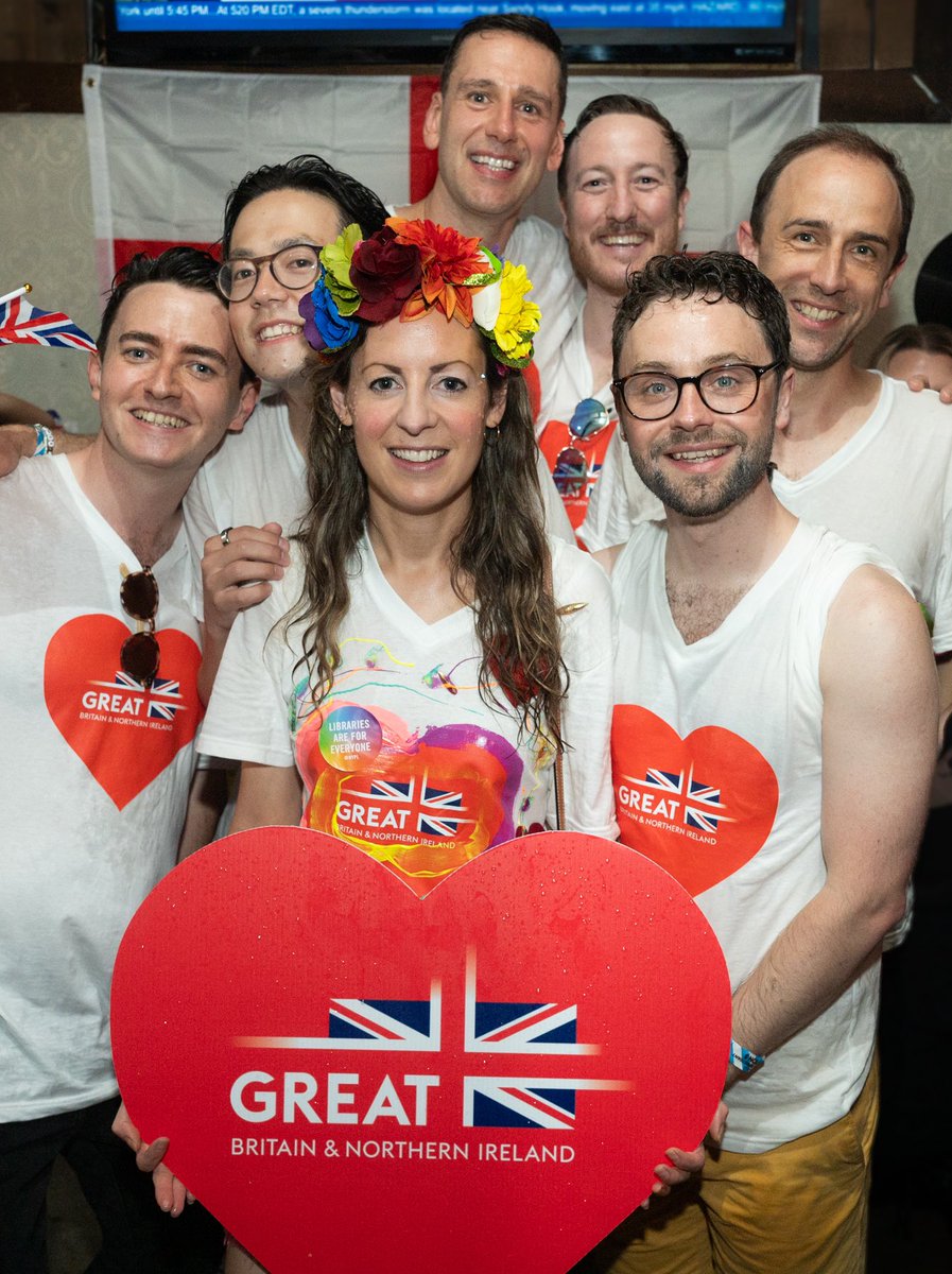 British Consulate NY π¬π§ (@ukinnewyork) on Twitter photo A little bit of rain canβt dim these rainbowsβοΈπ
It was an honour to march with <a href="/NYCPride/">New York City Pride</a> again this year. An extra HUGE thanks to the <a href="/kingssingers/">The King's Singers</a> for singing in the rain with usπΆπ¦οΈ
LGBT+ rights are human rights. The UK is committed to championing these rights globallyπ³οΈβπ A little bit of rain canβt dim these rainbowsβοΈπ
It was an honour to march with <a href="/NYCPride/">New York City Pride</a> again this year. An extra HUGE thanks to the <a href="/kingssingers/">The King's Singers</a> for singing in the rain with usπΆπ¦οΈ
LGBT+ rights are human rights. The UK is committed to championing these rights globallyπ³οΈβπ