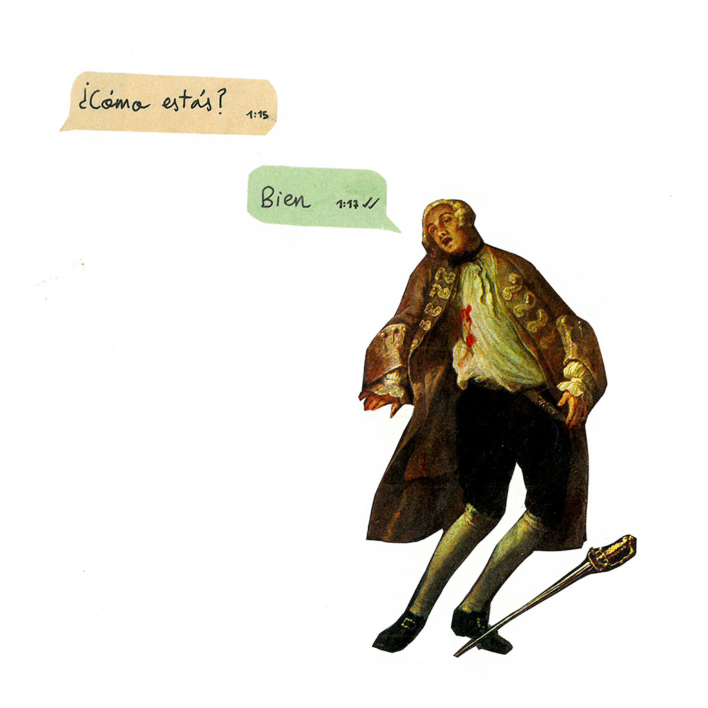 Bien, aquí 🥰~ collage analógico ~ subo más al ig: instagram.com/danielcervante…