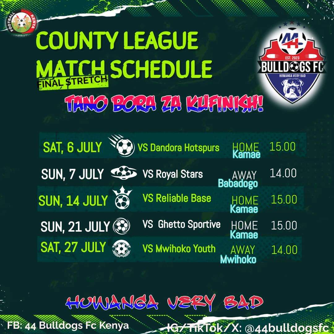 44BulldogsFC's tweet photo. Ya Kumalo!
Here is how we end this season.. usipofika sasa, mpira mtamu mpaka next year ๐... Tell a friend to tell a friend
#umawao #huwangaverybad #44hvb #wearethepack #ItsAllAboutYou https://t.co/WoDygAmjSV