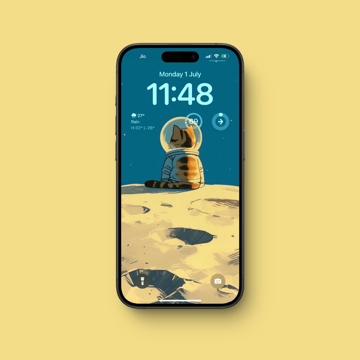 amaancg's tweet photo. Astronaut Kitty Wallpaper .. 🐱 https://t.co/WJKSPC1Ud4