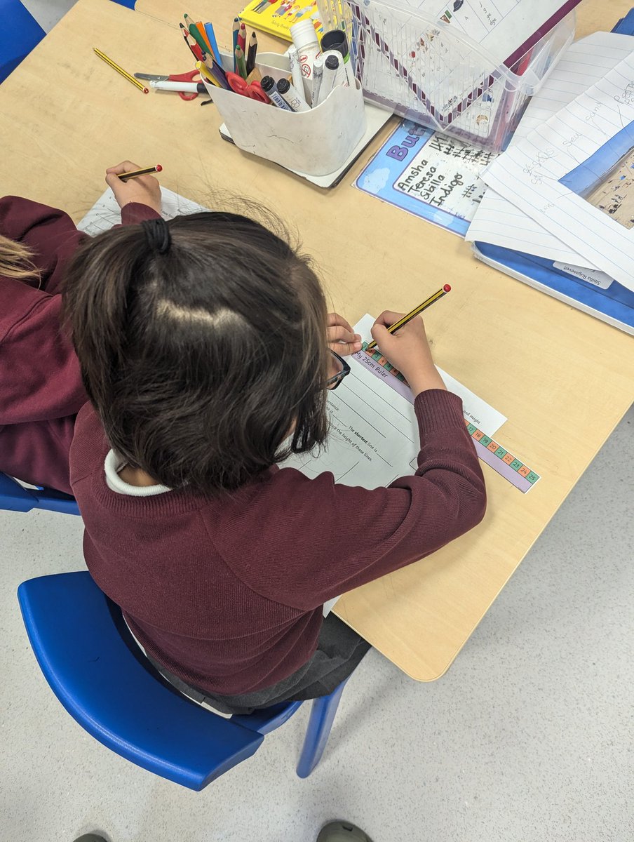 Can anyone guess what we've been up to in year 1? #measuring #maths