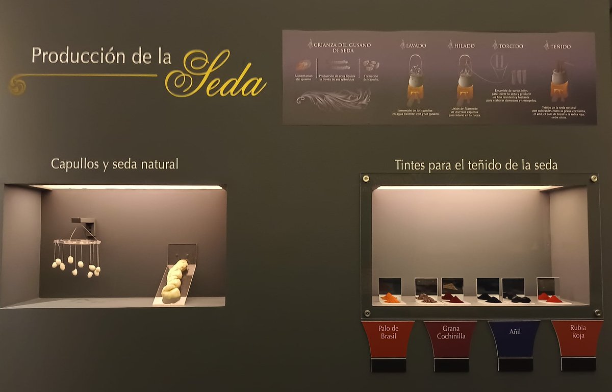Virreinato's tweet photo. ¿Te gustaría conocer cómo se realiza la producción de la seda?
Visita la exposición "Miguel Gregorio Molero. Un tejedor de ultramar".
#AquíEnElVirreinato #Molero https://t.co/pi8dkIsB0r