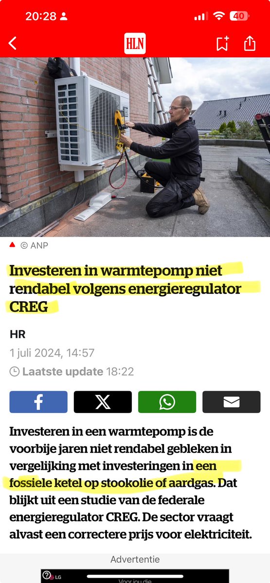 Bart Van Hulle Open Vld tweet media