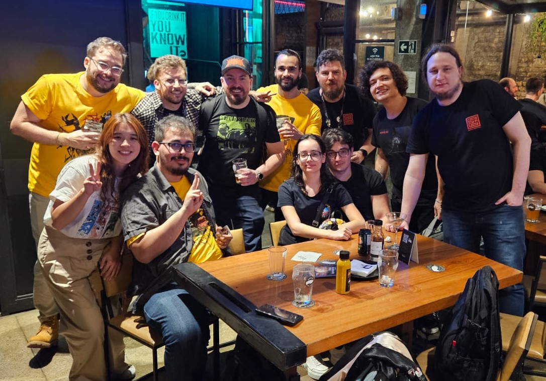 Monumentallab's tweet photo. Obrigado a todos que visitaram o stand da Monumental na Gamescom Latam para jogar TELEFORUM! 

O evento foi incrível, adoramos conhecer novas pessoas e jogos, rever rostos familiares e ver nossa cena ganhando força.

Até a próxima! #GamescomLatam♦️ https://t.co/P4BeaJsxcM
