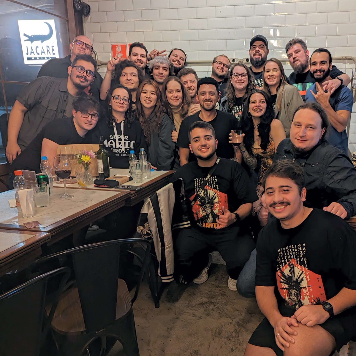 Monumentallab's tweet photo. Obrigado a todos que visitaram o stand da Monumental na Gamescom Latam para jogar TELEFORUM! 

O evento foi incrível, adoramos conhecer novas pessoas e jogos, rever rostos familiares e ver nossa cena ganhando força.

Até a próxima! #GamescomLatam♦️ https://t.co/P4BeaJsxcM