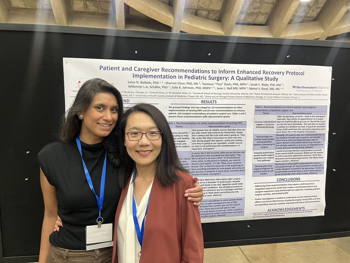 Salva Balbale, PhD (@salvabalbale) on Twitter photo Yao Tian and I bringing a little piece of the ENRICH-US trial in pediatric surgery to <a href="/AcademyHealth/">AcademyHealth</a> #AHARM24! <a href="/mehulvraval/">Mehul V Raval</a> <a href="/NQUIRES1/">NQUIRES</a> <a href="/nu_chsor/">Center for Health Services & Outcomes Research</a> <a href="/JulieJKJohnson/">Julie Johnson</a> Yao Tian and I bringing a little piece of the ENRICH-US trial in pediatric surgery to <a href="/AcademyHealth/">AcademyHealth</a> #AHARM24! <a href="/mehulvraval/">Mehul V Raval</a> <a href="/NQUIRES1/">NQUIRES</a> <a href="/nu_chsor/">Center for Health Services & Outcomes Research</a> <a href="/JulieJKJohnson/">Julie Johnson</a>