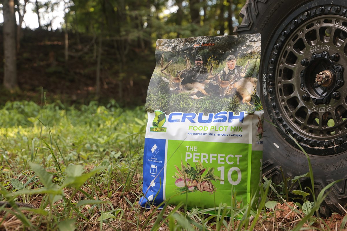 The Perfect 10 is your ultimate food plot solution and its 20% off this month with code P1020. It combines 10 of the most preferred forages for white-tailed deer.