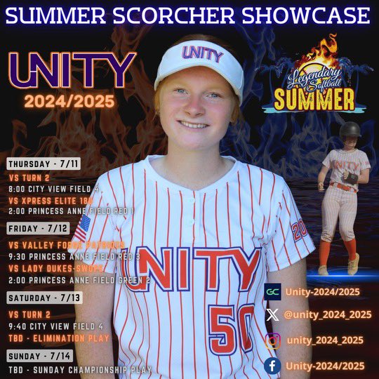 Excited to get back on the field next weekend with my U girls! Come out and see us play! @unity_2024_2025