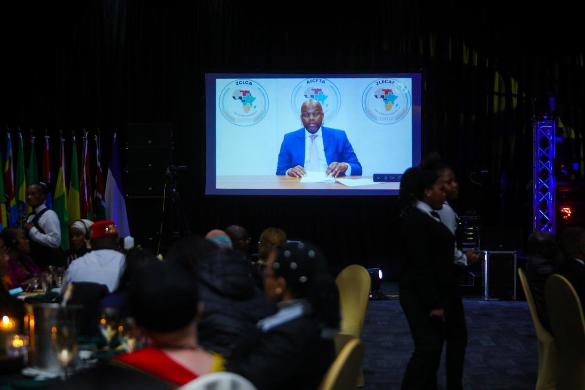 AfrikParliament's tweet photo. En rejoignant la célébration du #PAP20, S.E. Wamkele Mene @MeneWamkele réaffirme que le Parlement Panafricain est bien positionné pour sensibiliser sur les lois que nous défendons en tant qu'organes de l'@_AfricanUnion, car de nombreux Africains comptent sur nous pour des solutions qui peuvent aider à faire avancer notre continent.