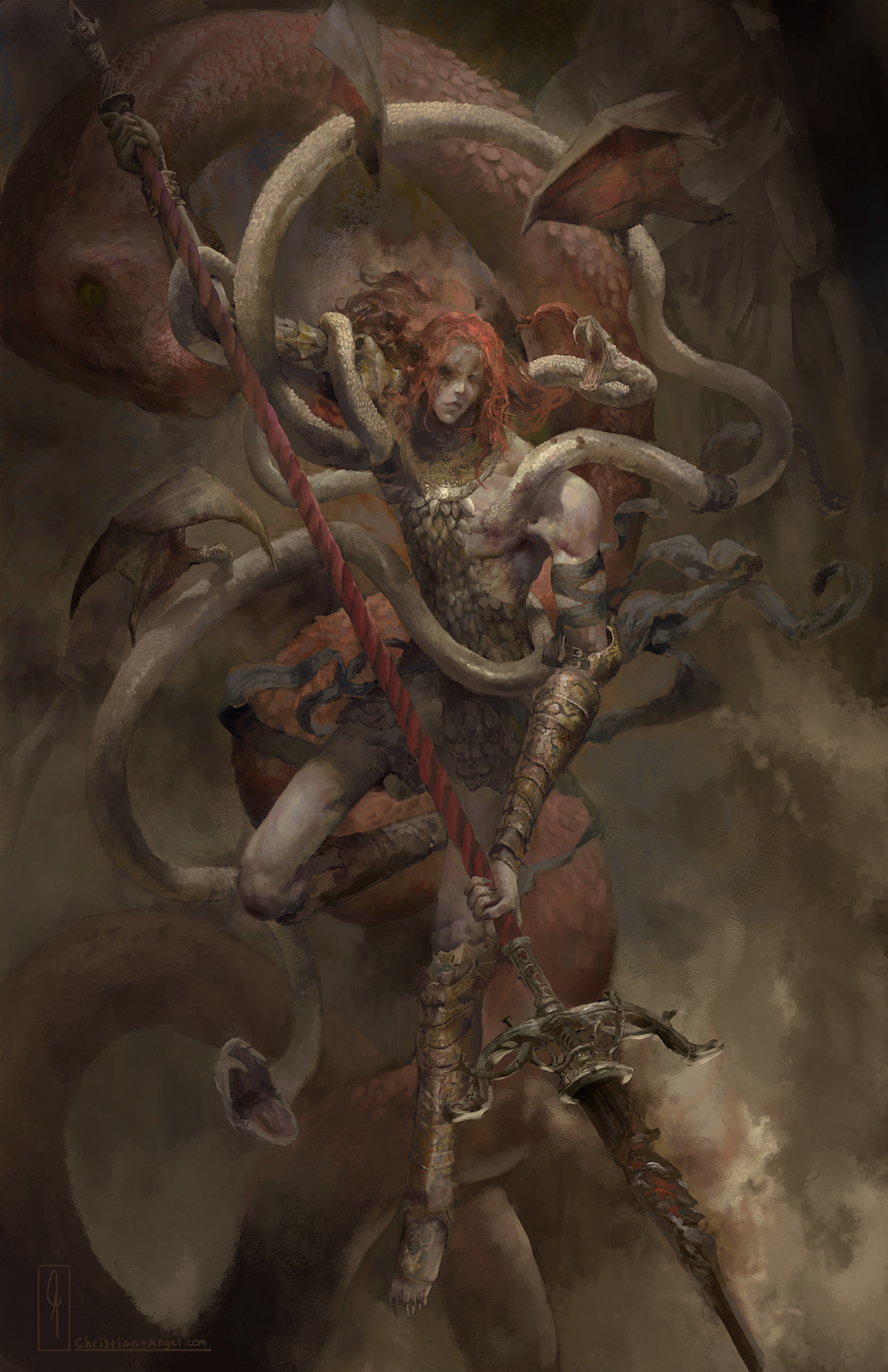 Christian-Angel AWA Artist Alley 1236 on X: &ldquo;Base Serpent Messmer 