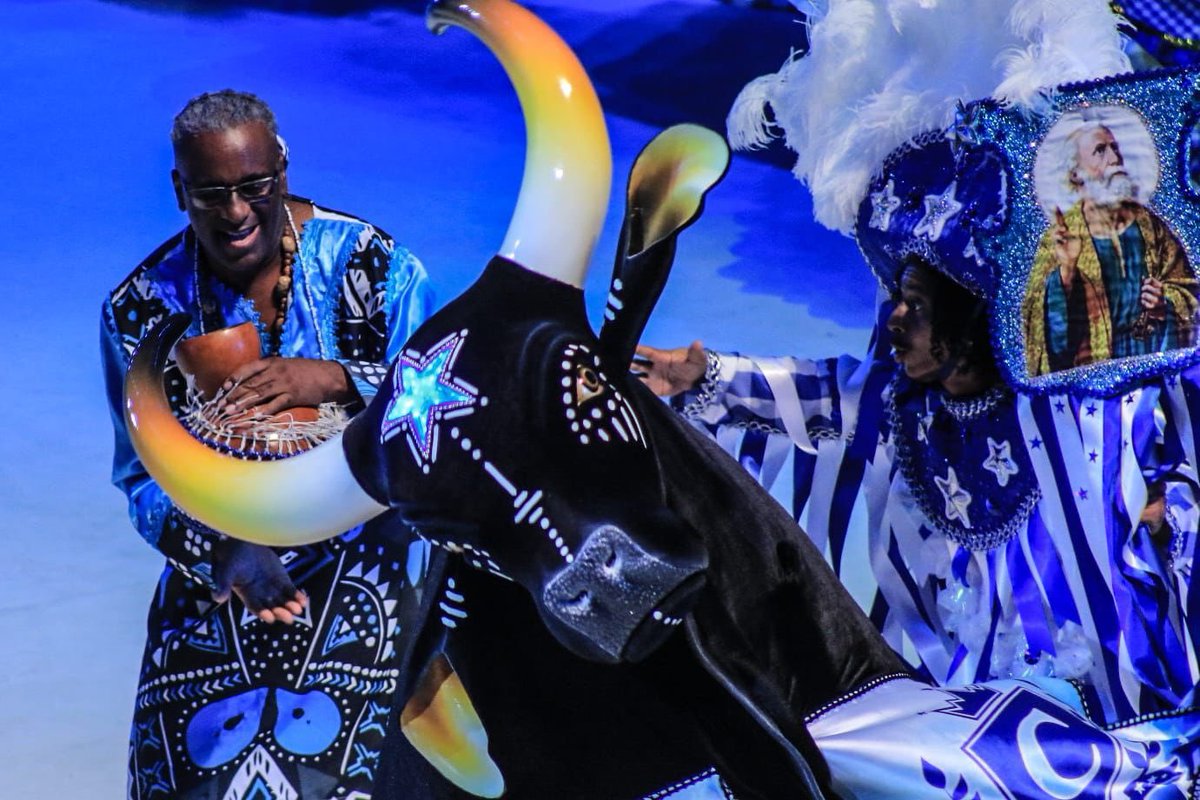 centralreality's tweet photo. 🚨TRICAMPEONATO CONSECUTIVO! Boi Bumbá Caprichoso vence a 57ª edição do Festival Folclórico de Parintins. 💙 https://t.co/qJbBvCCKjv