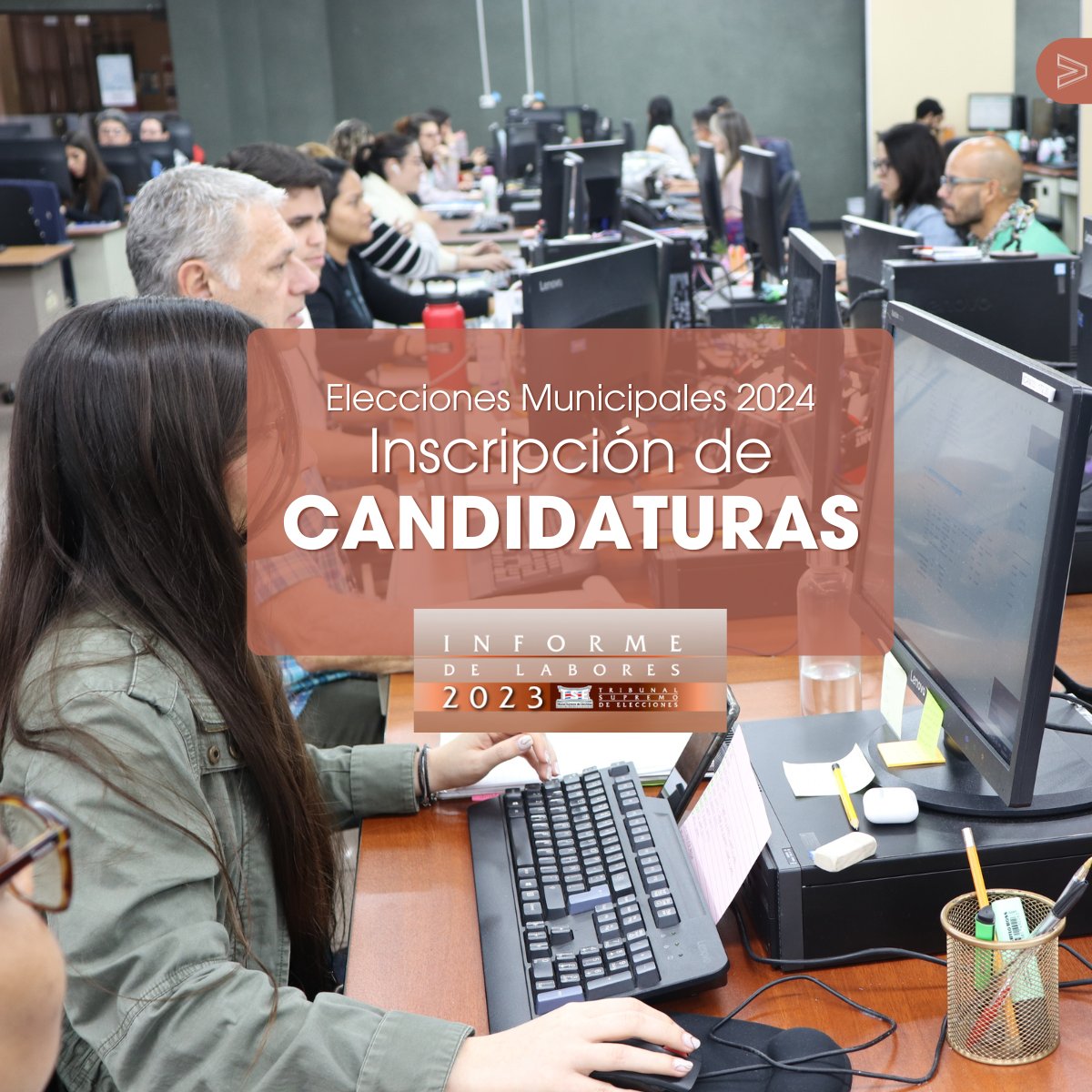 TSECostaRica's tweet photo. #Transparencia #InformeLabores​
Aunque las Elecciones Municipales se celebraron en 2024, la organización del proceso electoral inicia desde el año anterior. https://t.co/OvERP9HwRx