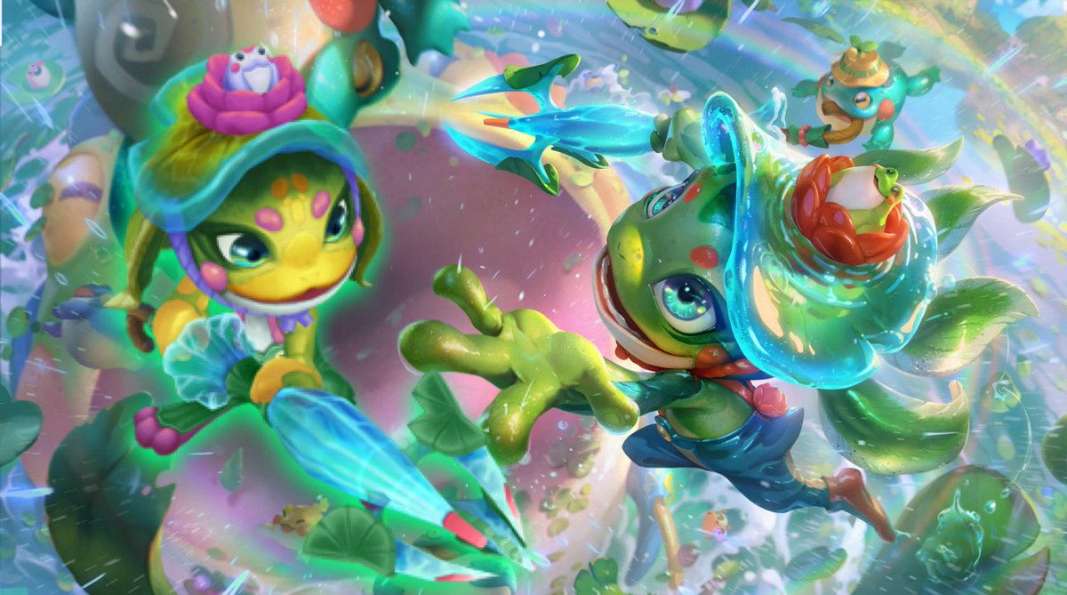 Charleemanderz's tweet image. 💧🐸Rain Shepherd Fizz Giveaway🐸💧

Follow + Like for your chance to unlock:

🐸Fizz
🐸Rain Shepherd Skin
🐸Emerald Chroma

Winners will be announced July 30th!

#LeaguePartner #LPP