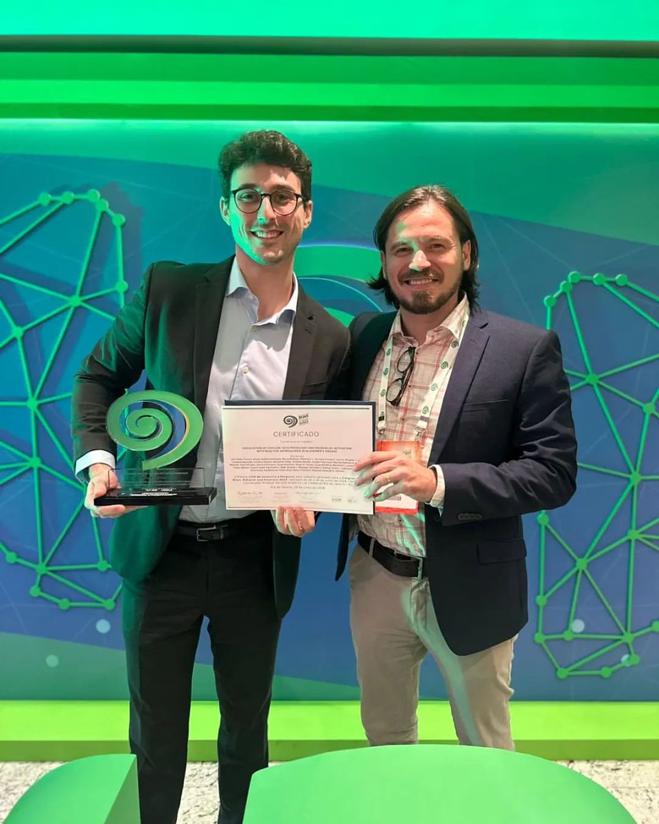 zimmerneurolab's tweet photo. Last week, the @congressobrain Congress on Brain, Behavior and Emotions 2024 took place in Rio de Janeiro, and our team was in attendance. 🧠

Here are some highlights from our participation! @erzimmer @vbwyll @joanasenger @jpfsouza33 https://t.co/fK3APDbV5u